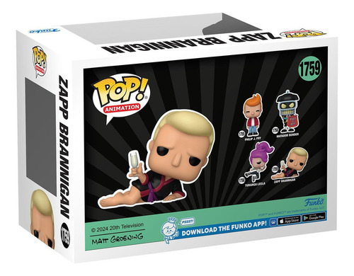 Figura De Acción Futurama - Zapp Brannigan Pop! Vinyl Funko