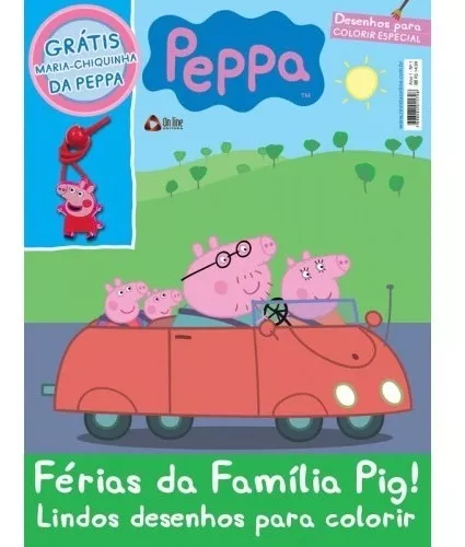Peppa Pig Desenhos Para Colorir Especial Brinde Maria Chiqui