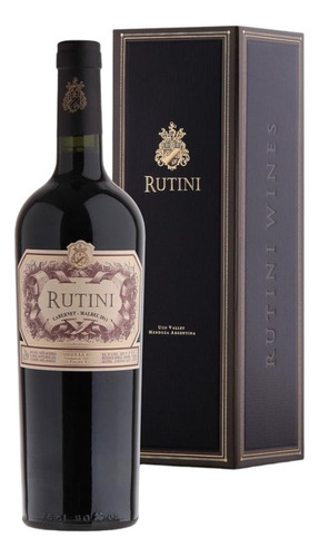 Vino Rutini Cabernet Malbec C/ Estuche X 750 Ml - Pmd