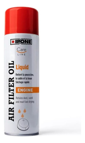 Aceite Ipone Para Filtro De Aire Oil Liquid Azul Moto