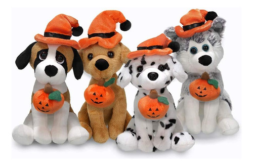 Plushland Halloween Pawpals 8 Pulgadas Cachorro De Perro ...