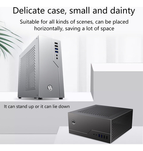(bk) Mini Ordenador Itx Para Carcasa Totalmente De Aluminio