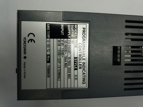Controlador Digital Eletrônico Yokogawa Ys1700 S1.r1