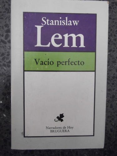 Vacio Perfecto Stanislaw Lem Autor De Solaris