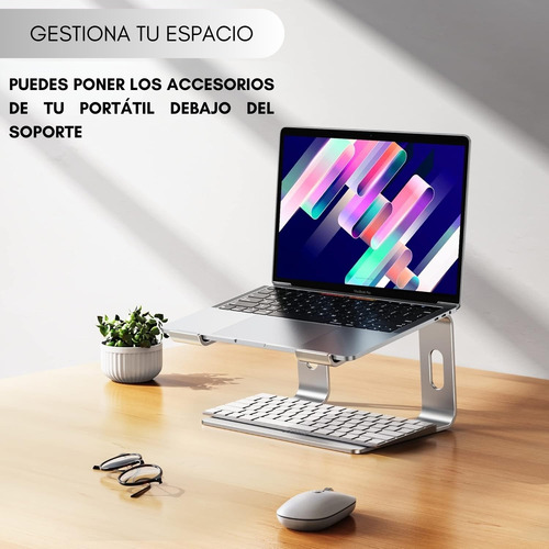 Soporte Base Aluminio Para Mac Macbook Notebook 10 - 17