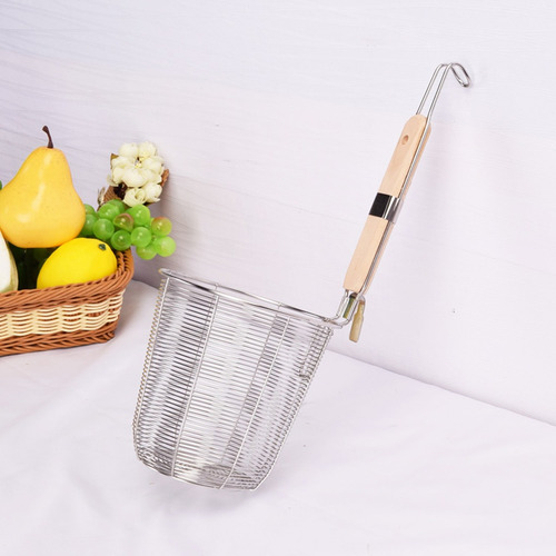Cesta De Colador De Fideos De Acero Inoxidable Para Bolas