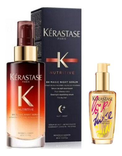 Kérastase Serum Nutritive 8 Hs Magic Night + Elixir 30ml