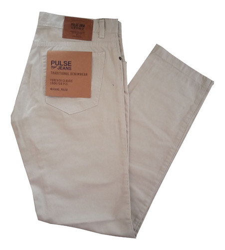 Pantalón De Gabardina Clasico Alta Densidad Talle 38/60