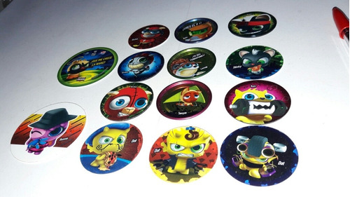 Tazos Funki Punky. Sabritas. 2013