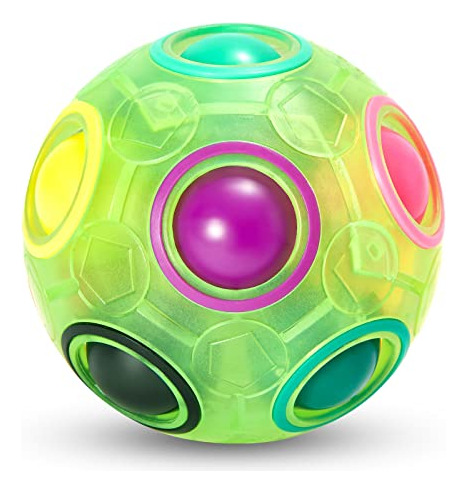 Vdealen Magic Rainbow Puzzle Ball- Fidget Ball Puzzle Vvyql