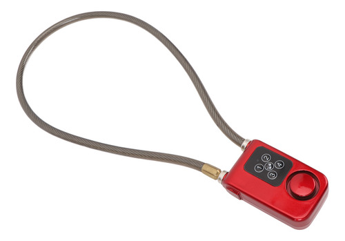 Cadena Antirrobo Con Cerradura Digital Para Motocicleta, Ala