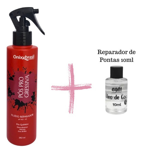 Fluido Reparador Pós Progressiva 240ml - Onixx Brasil