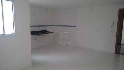 Cobertura À Venda, 128 M² Por R$ 360.000,00 - Vila Curuçá - Santo André/sp - Co2261