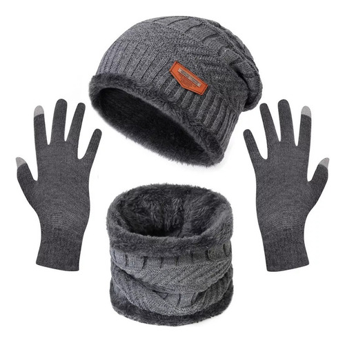 Gorros Y Bufandas De Punto Con Guantes Térmicos [u]