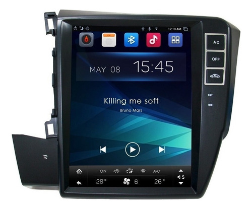 Honda Civic 2013-2015 Tesla Android Wifi Gps Touch Hd Radio