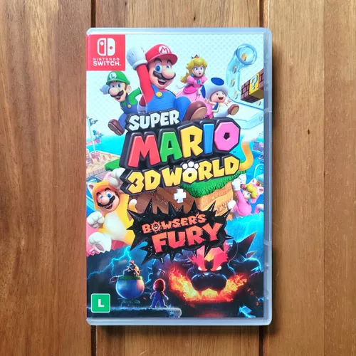 Jogo Super Mario 3D World + Bowser's Fury - Nintendo Switch