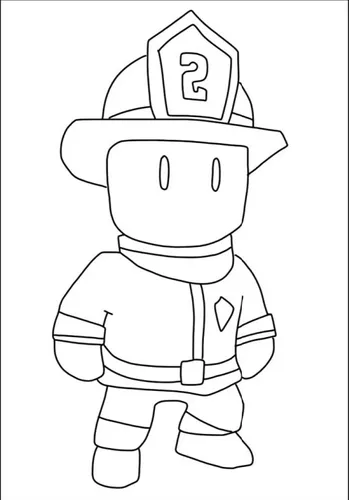 Desenhos de Stumble Guys para colorir