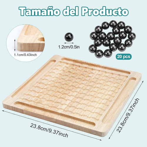 Juego De Ajedrez Magnético: Juego De Mesa Familiar Con 20