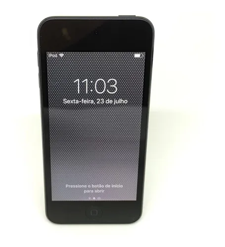 Apple iPod Touch 6 Geração 32gb A1574 Mkj02bz Cinza Espacial Apple iPod Touch 6 Geração 32gb A1574 Mkj02bz Cinza Espacial