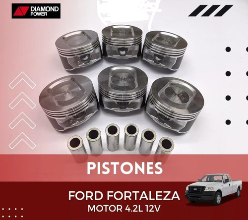 Pistones Fortaleza 4.2 F-150, E150 Triton (ohv) 