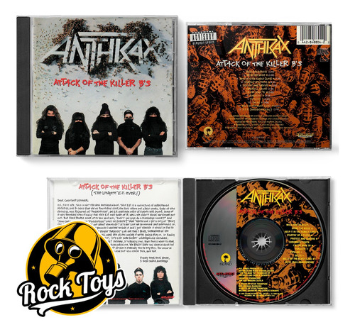 Anthrax - Attack Of The Killer B's 1991 Cd Vers. Usa (Reacondicionado)