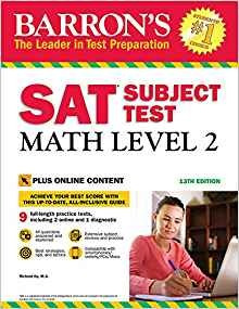 Barrons Sat Subject Test Math Level 2 With Online Tests