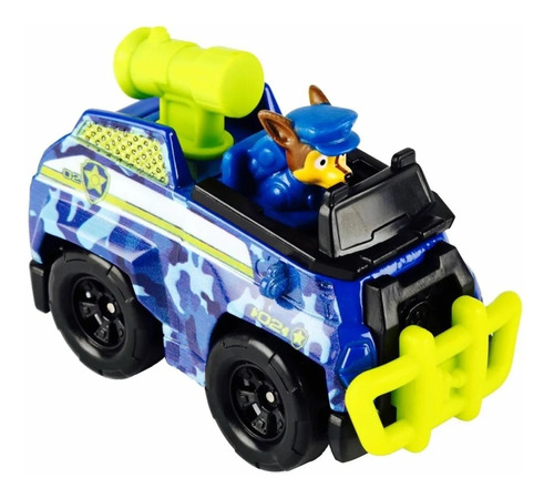 Paw Patrol Vehiculo Chase Jungle Rescue True Metal
