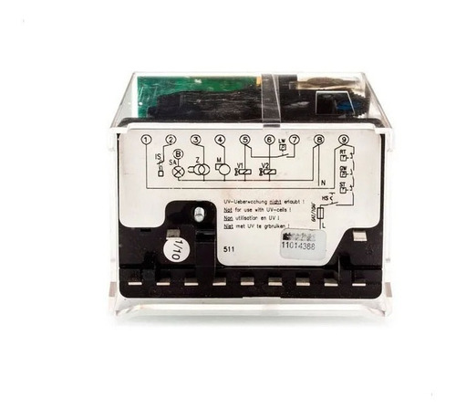 Imagen 2 de 6 de Programador Controlador De Llama Honeywell Satronic Dkg 972