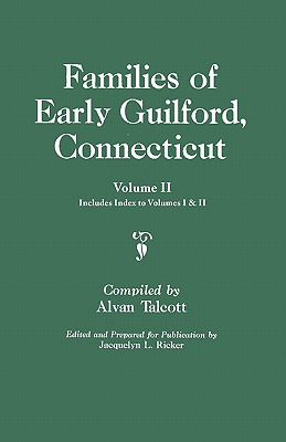 Libro Families Of Early Guilford, Connecticut. One Volume...
