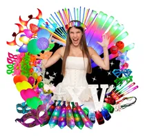 Comprar Combo Cotillón Luminoso 102 Artículos 50 Pérsomas Tu Fiesta!
