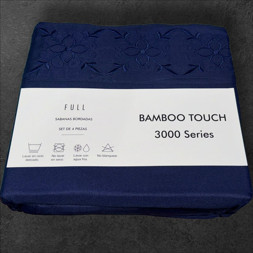 10 Juegos De Sabanas Bamboo Touch 3000 Matrimonial