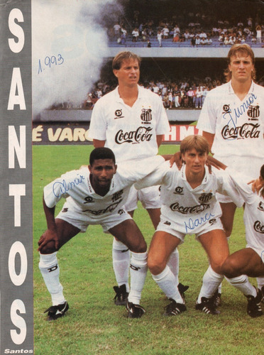 Santos Futebol Clube 1993 - Pôster De Revista