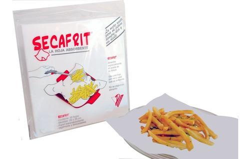 Imagen 2 de 4 de Hoja Absorbente Aceite Cocina Domestic X30 Unidades Secafrit