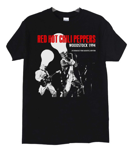 Polera Red Hot Chili Peppers Woodstock Rock Abominatron