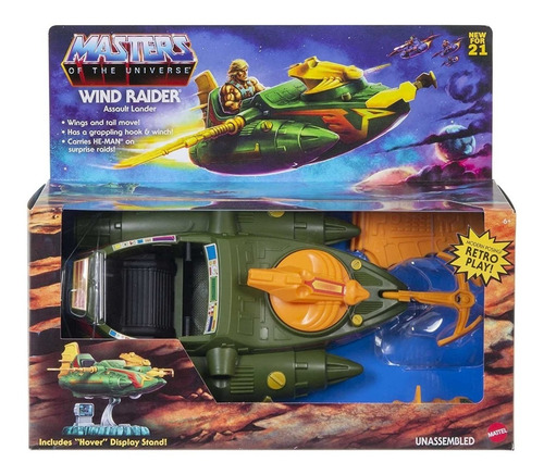 Masters Of The Universe Origins, Wind Raider Vehiculo He Man