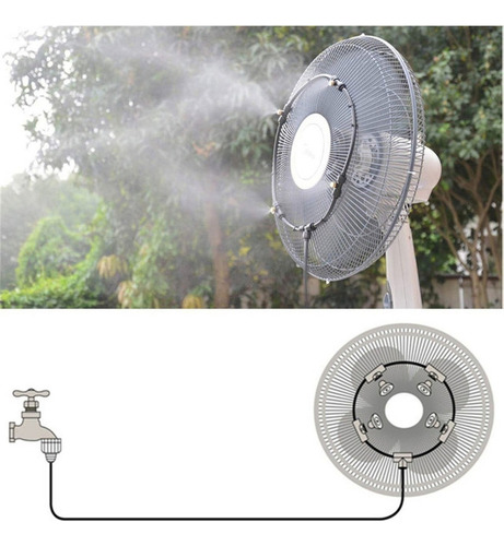 Enfriador De Agua Con Ventilador De Niebla Para Exteriores D