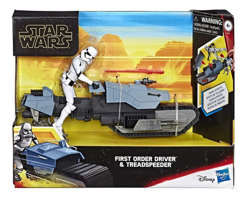 Star Wars Figura First Order Driver & Treadspeeder 