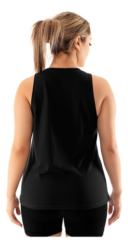 Camiseta De Algodón Sin Mangas Para Mujer Deportiva Casual