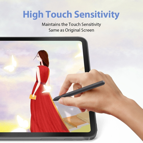Imagen 6 de 7 de Lámina Pantalla Paperfeel Para Samsung Galaxy Tab S7 Fe