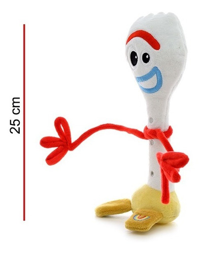 Imagen 2 de 3 de Peluche Forky 25 Cm - Original Phi Phi Toys