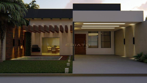 Imagem 4 de 6 de Casa Com 3 Dormitórios À Venda, 147 M² Por R$ 400.000,00 - Loteamento Residencial Verona - Anápolis/go - Ca0413
