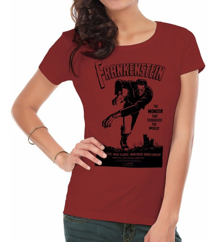 Remera Mujer  Frankenstein  Inkpronta