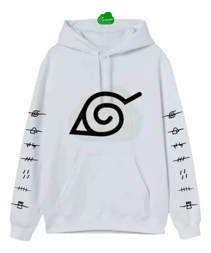 Buzo Canguro - Naruto Clanes - Unisex