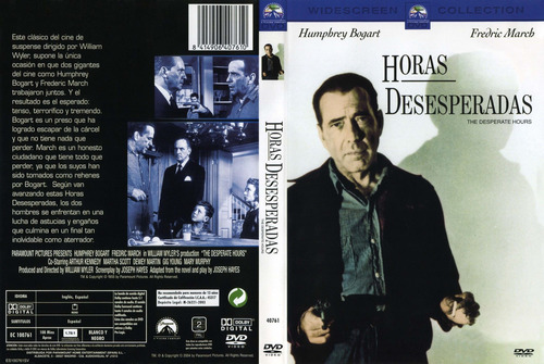 Horas Deseperadas - Humphrey Bogart - Cine Negro