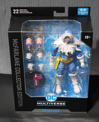 Mcfarlane Dc Captain Cold Batman - Superman Forever (Usado)