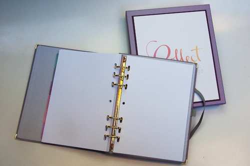 Imagem 7 de 10 de Planner A5 Cotton Lilás - Ótima