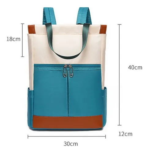 Mochila For Portátil Impermeable De Gran Capacidad For Mujer
