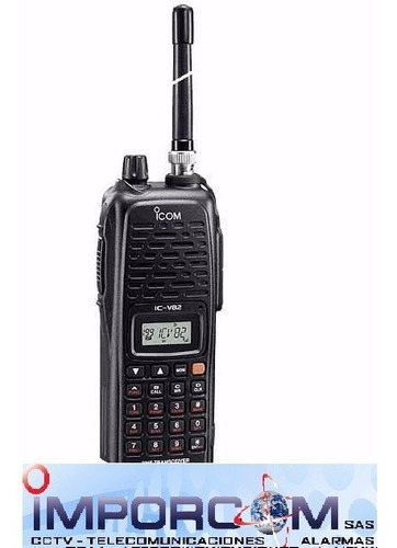 Radio Telefono Icom Ic V82, Escaner Vhf 2 Metros 7 Vatios