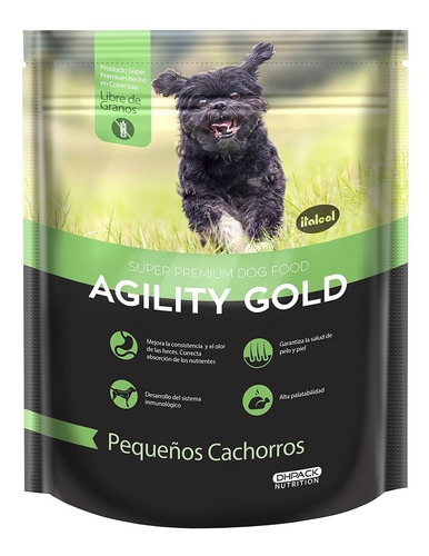 Agility Gold Pequeños Cachorros X 3 Kg