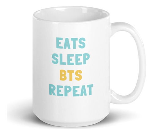 Tazón - Bts - Eats Sleep Bts Repeat